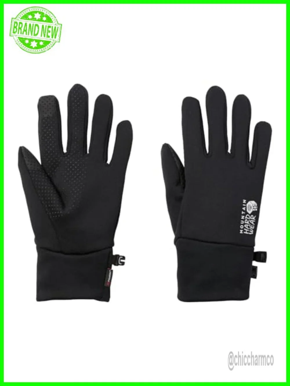 Polartec Power Stretch Touchscreen Gloves with Palm Overlay